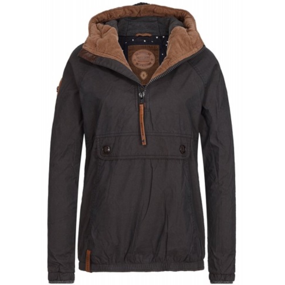 Naketano half zip anorak jacket